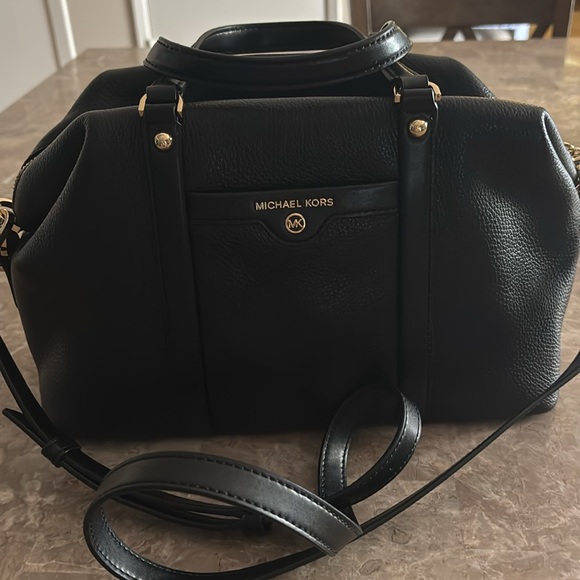 Michael Michael Kors Beck Medium Leather Satchel - Picture 6 of 11